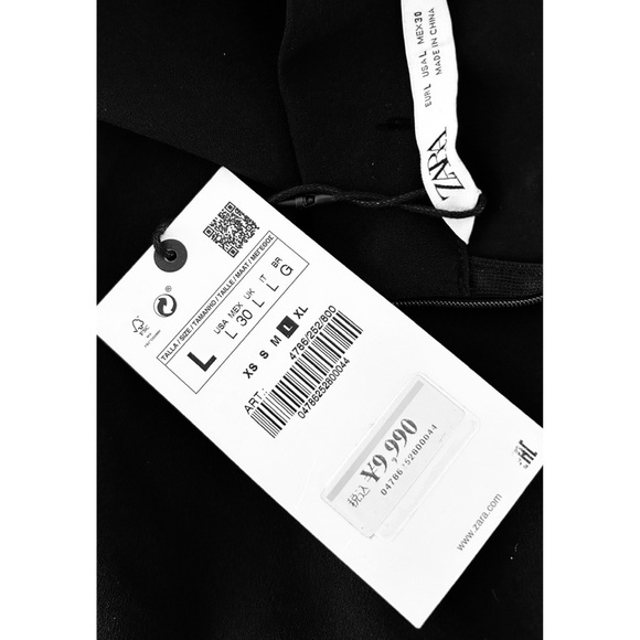 NWT Black Zara Romper - Picture 3 of 3